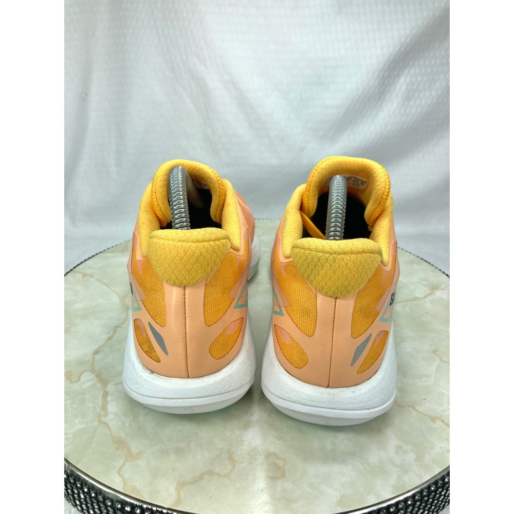 Salomon Phantasm 2 Road Running Shoes Womens 9 Orange Yellow Sporty Gym Sneakers - Picture 7 of 11